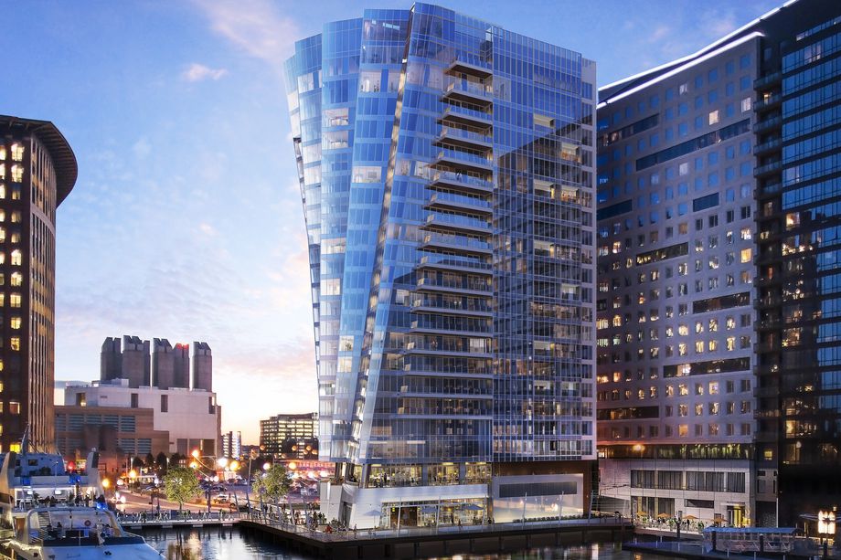 The St. Regis Residences Tower in the Seaport